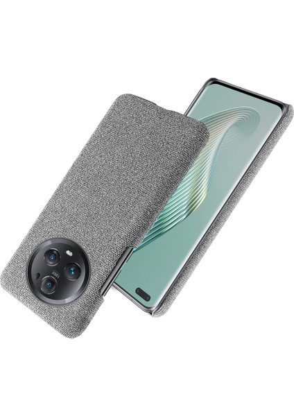 Honor Magic5 Pro Cep Telefonu Kılıfı Düz ​​renk Şok Geçirmez Sabit Pc+Bez Telefon Geri Kapak (Yurt Dışından) indirimleri