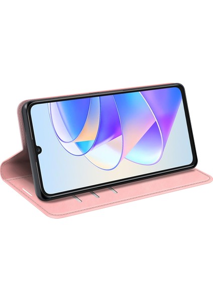 Honor X7A 4g Manyetik Otomatik Kapanış Cilt Touch Duygu Stand Cüzdan Deri Cep Telefon Kılıfı (Yurt Dışından) fırsatları