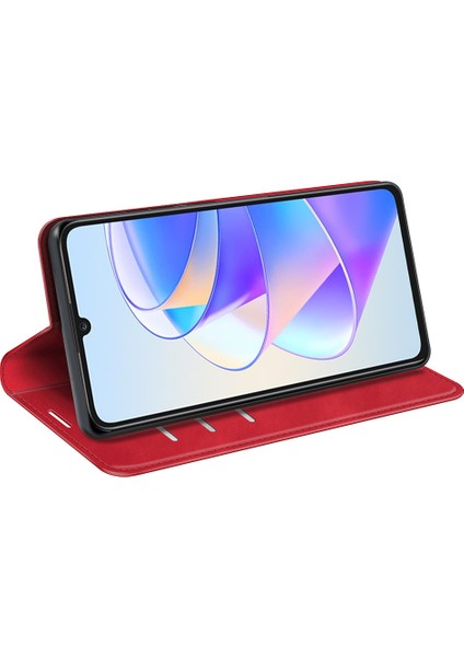 Honor X7A 4g Manyetik Otomatik Kapanış Cilt Touch Duygu Stand Cüzdan Deri Cep Telefon Kılıfı (Yurt Dışından) fırsatları