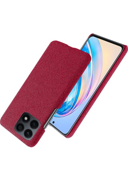 Honor X8A 4g Düz Renkli Cep Telefonu Kılıf Önleme Önleyici Sert Pc+Bez Telefon Geri Kapak (Yurt Dışından) indirimleri