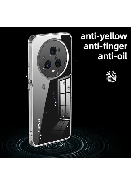Honor Magic5 Pro Telefon Kılıfı Sabit Pc Yumuşak Tpu Hava Yastığı Damla Koruma Telefon Kapağı (Yurt Dışından) fırsatları
