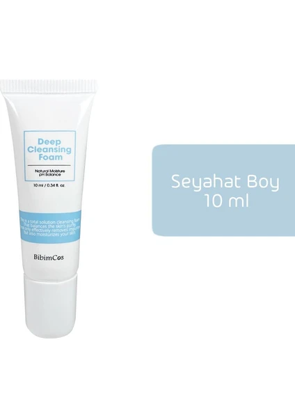 Deep Cleansing Foam 10 ml – Yüz Temizleyici Köpük