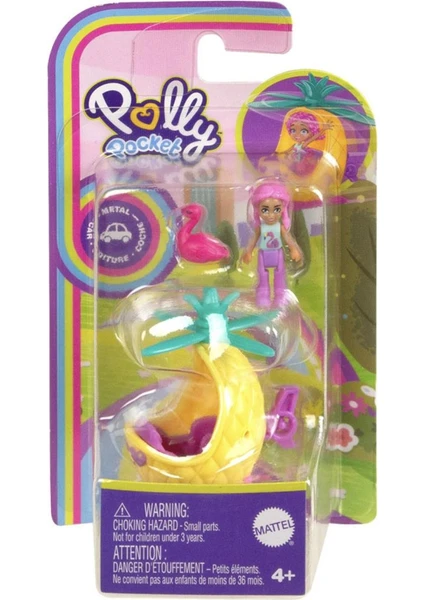 Polly Pocket'ın Muhteşem Araçları Oyun Setleri HKV55-HKV61