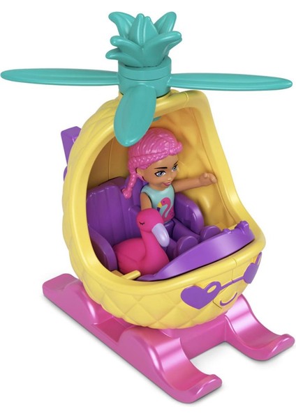 Polly Pocket'ın Muhteşem Araçları Oyun Setleri HKV55-HKV61