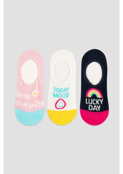 Kız Çocuk Lucky Day 3Lü Suba Çorap