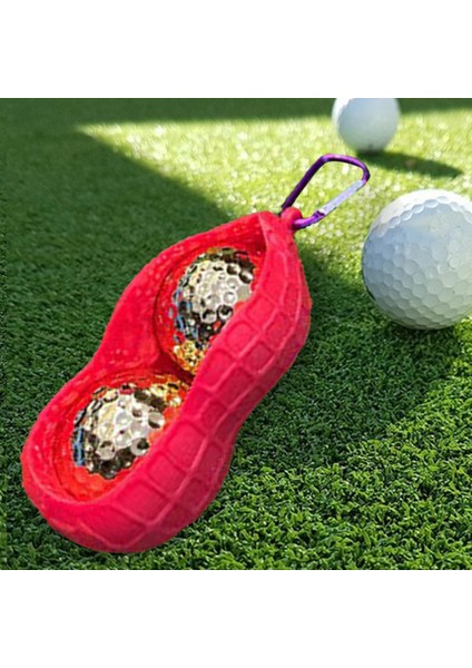 Fıstık Şekli Golf Topu Tutucusu 2 Golf Topu Top Taşıyıcı Kılıf Tutuyor (Yurt Dışından) indirimleri
