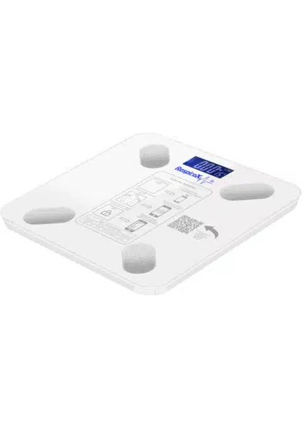 Bluetoothlu Vücut Yağ Analiz Baskülü Akıllı Tartı BL-2601