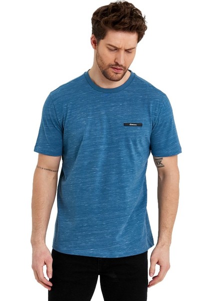 Erkek Basic Baskısız Logolu Kısa Kol Tişört modelleri