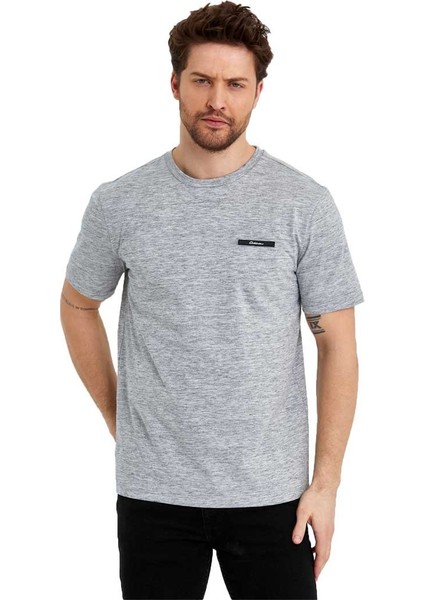 Erkek Basic Baskısız Logolu Kısa Kol Tişört modelleri