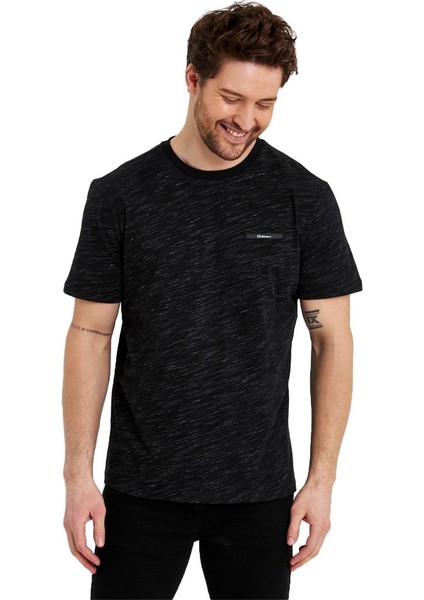 Erkek Basic Baskısız Logolu Kısa Kol Tişört modelleri