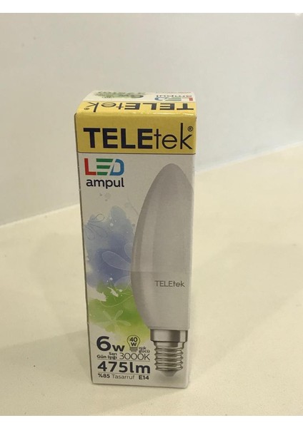 LED Ampul Sarı Günışığı