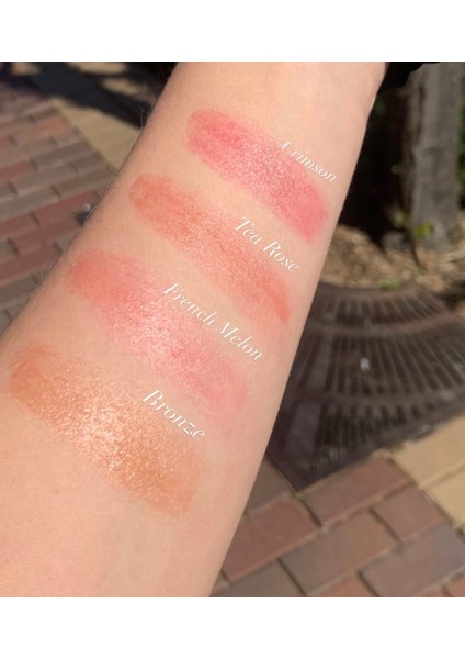 Lip Cheek Eye Tint Colour Stick (Allık Far Dudak Nemlendirici) Işıltılı Balm Bronzer