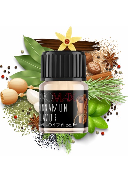 Aroma Tarçın Cinnamon 5 ml