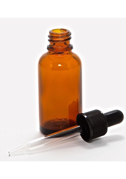 Amber Cam Şişe 50 ml - 3 Adet