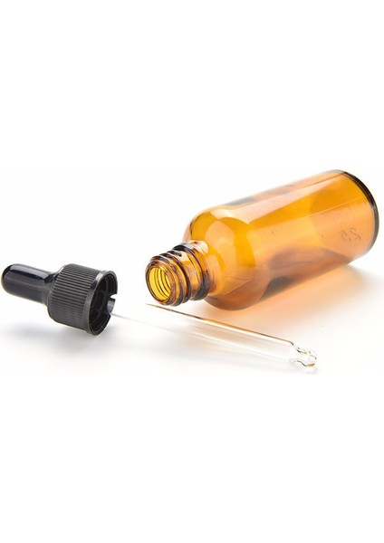Amber Cam Şişe 50 ml - 3 Adet