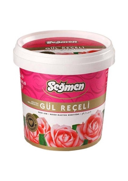 Gül Reçeli 1000 gr (Kova)