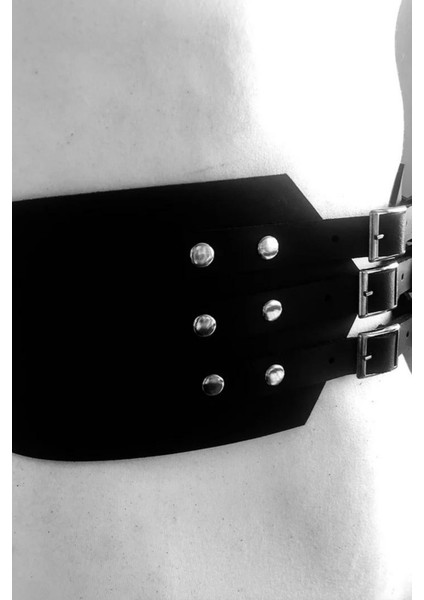 Korse Kemer Deri Aksesuar - Siyah - Tek Ebat indirimleri