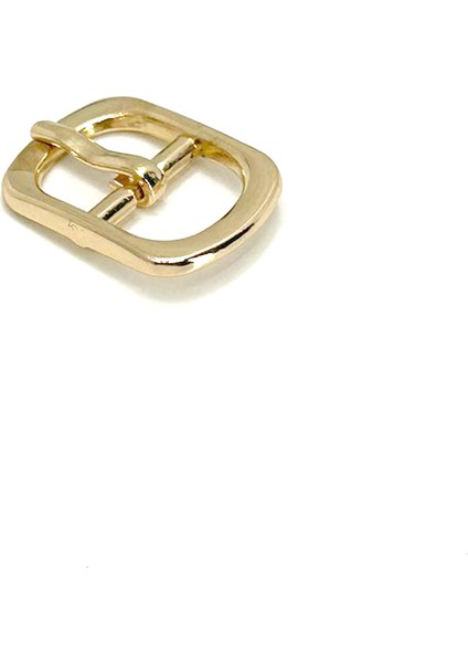 1,5cm Askı Baret Toka Light Gold (10 Adet)