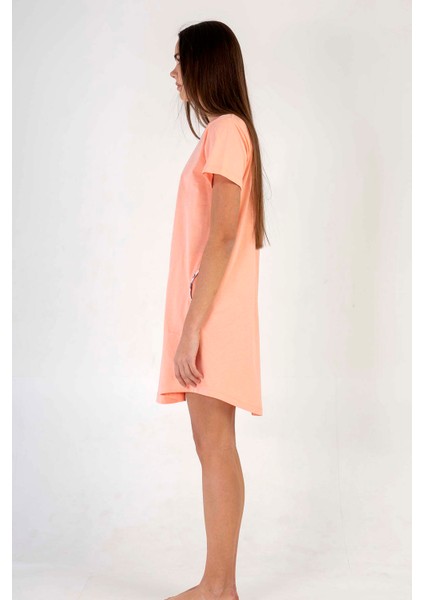 Pamuklu Kadın Kısa Kol Gecelik modelleri