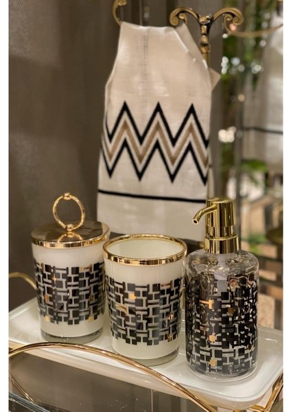 M05990 Monochrome 4 Parça Banyo Seti