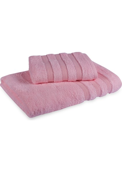 Oberyn Bambu Havlu 2'li Pembe 50X90