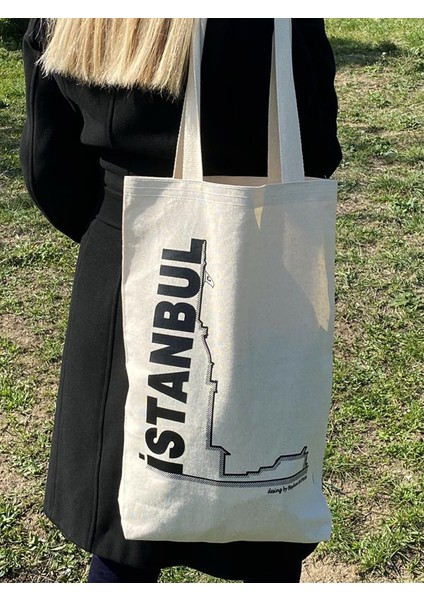 300 Gram Tek Baskılı Kanvas Alışveriş Çantası 32×40 cm