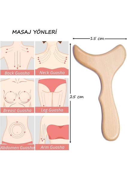 Anti Giderici Ahşap Terapi Masaj Aleti ve Akapunktur El Yapımı Lenf Drenaj Gua Sha %100 Doğa fiyatları