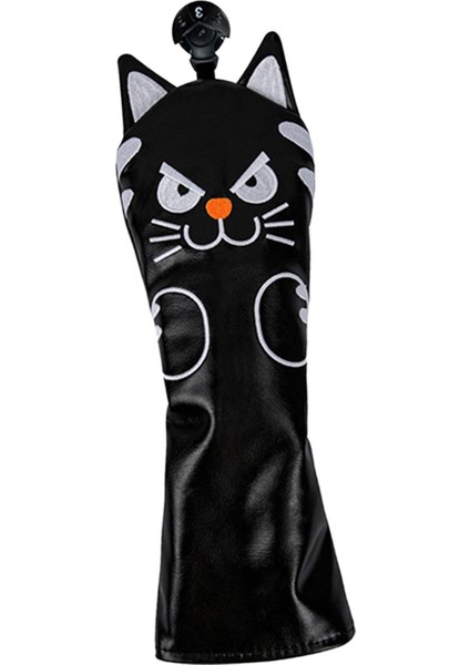 Golf Head Kapakları Golf Cue Koruma Eğitim Ekipmanı Açık Hava Etkinlikleri 5 Fairwaywood Black (Yurt Dışından) fırsatları