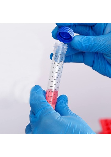 Falkon Tüpü 15 ml / Santrifüj Tüpü - Dibi Konik - 10 Adet
