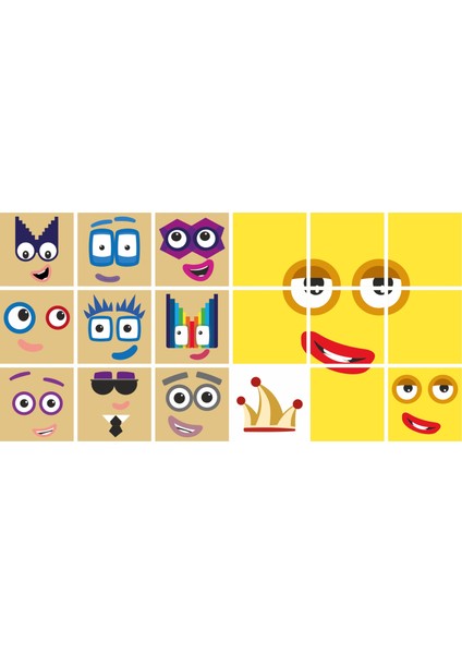 Number Blocks Matematik Eğitici Birim Küp Snapcubes /0-50 Mega Paket Sticker 90 Pcs