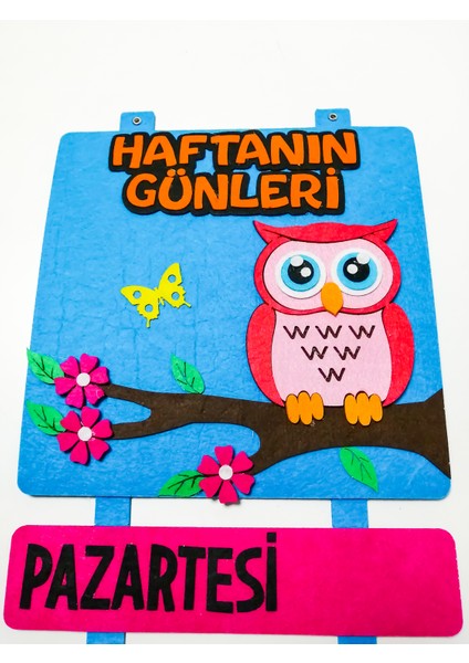 Haftanın Günleri (Keçe Eğitim Materyali) fiyatları