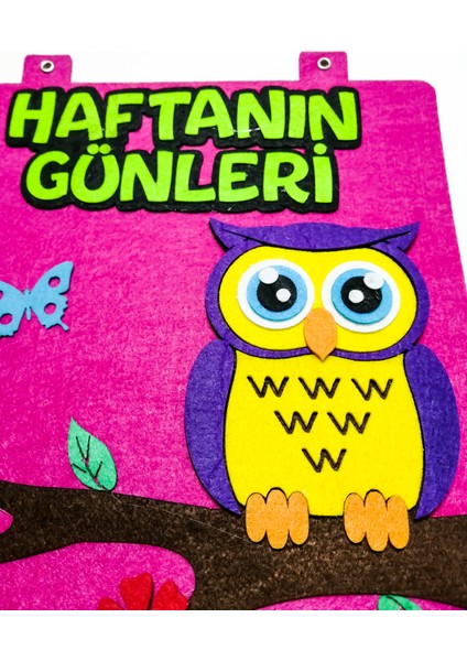 Haftanın Günleri (Keçe Eğitim Materyali) modelleri