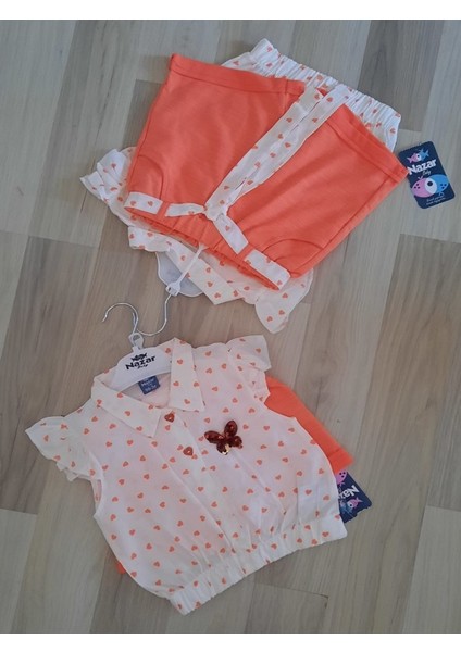 23223 Kalp Des.Viskon Kız Takım