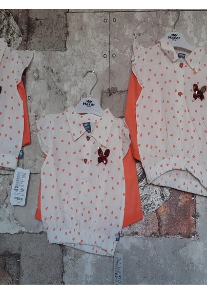 23223 Kalp Des.Viskon Kız Takım modelleri