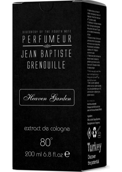 Jbg 200 ml Cologne Heaven Garden