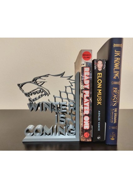 Game Of Thrones Sağlı Sollu Kitap Tutucu 1 Çift