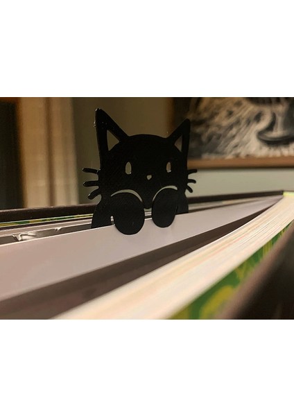 Kedi Yer Tutacağı Kitap Ayracı