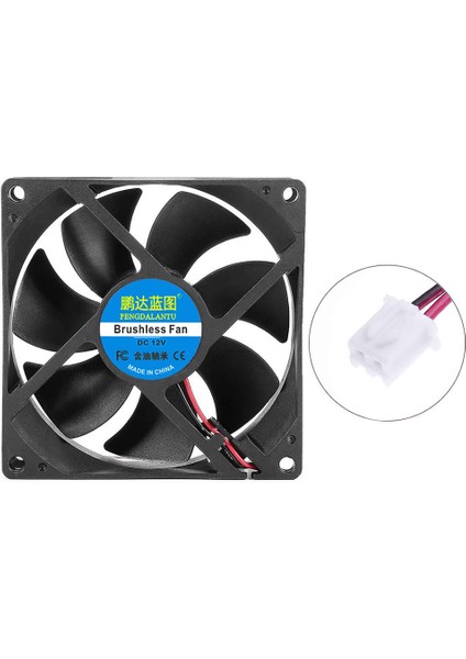 Dc 12V Fan 90X90MM 9025 3200RPM 9X9CM Sessiz 2 Pin Fırçasız Soğutma Kuluçka Ekran Kartı fırsatları