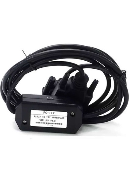 Pc-Tty Siemens S5 Serisi Plc Kablo Db9 To DB15 Programlama Kablosu