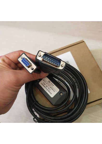 Pc-Tty Siemens S5 Serisi Plc Kablo Db9 To DB15 Programlama Kablosu modelleri