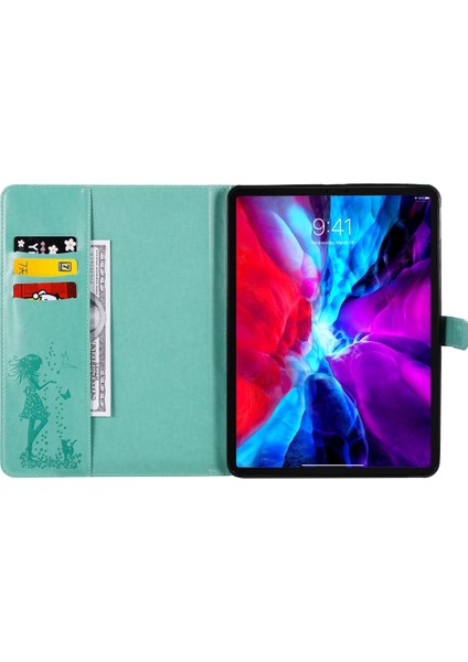Apple iPad Pro 11 Inç 2020 Için Deri Kılıf Yeşil (Yurt Dışından) fırsatları