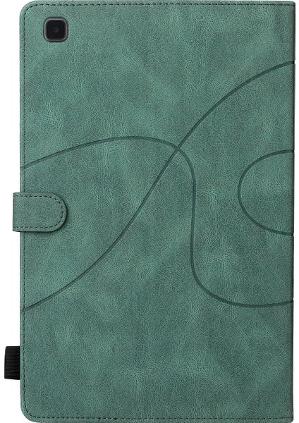 Samsung Galaxy Tab A7 10.4 (2020) T505 / T500 Için Deri Kılıf Green (Yurt Dışından) modelleri