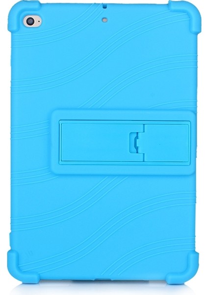 Görünmez Braketi ile Tablet Pc Silikon Koruyucu Kılıf Gökyüzü Mavi (Yurt Dışından) fırsatları