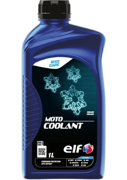 Moto Coolant Organic Motosiklet Sarı Antifriz -26°C 1lt