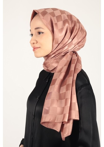 Ipeksi Jakar Italyan Şal Dama Desen - Bronz modelleri