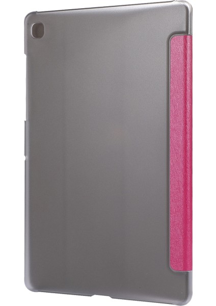 Samsung Galaxy Tab A7 10.4 T500 Deri Kılıf Rose Red (Yurt Dışından)