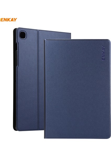 Galaxy Tab A7 10.4 2020 T500 / T505 Enkay Pu + Tpu Kılıfı Dark Blue (Yurt Dışından)