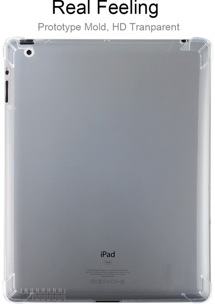 PLZ Shop IPAD 4/3/2 3mm Dört Köşe Darbeye Dayanıklı Kılıf (Yurt Dışından)