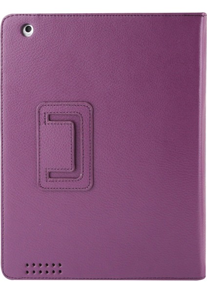 Apple iPad 4 & 3 & 2 Için Deri Kılıf Mor (Yurt Dışından) modelleri