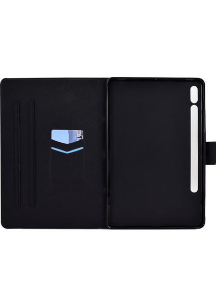 Samsung Galaxy Tab S7 11.0 T870 Renkli Çizim Kılıf Için Meteor (Yurt Dışından)
